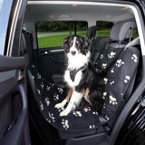 Trixie Autodeken Nylon / Fleece Zwart / Beige 145X65 CM
