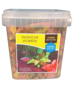 Utopia Diertotaal Tropische Vlokken 420 GR 2,5 LTR