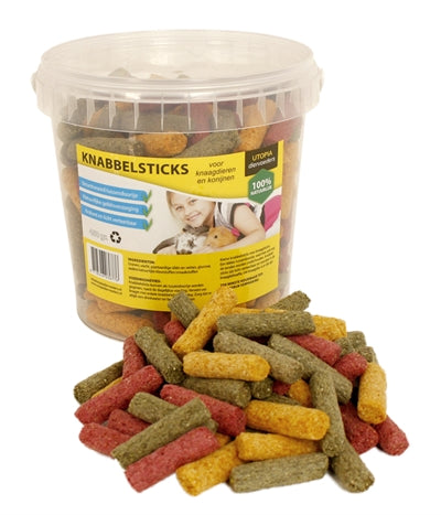 Utopia Diertotaal Knabbelsticks 450 GR