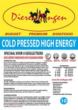 Merkloos Budget Premium Dogfood Cold Pressed High Energy 14 KG