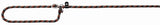 Trixie Hondenriem Mountain Rope Retriever Zwart / Oranje