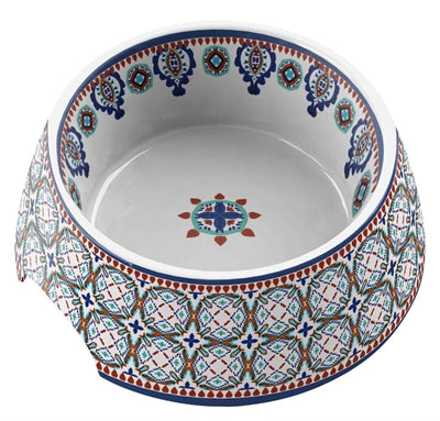 Tarhong Voerbak Hond Moroccan Melamine 18X18X7 CM 590 ML