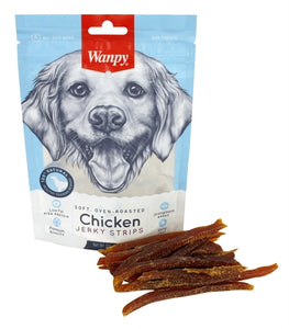 Wanpy Soft Oven-Roasted Chicken Jerky Strips