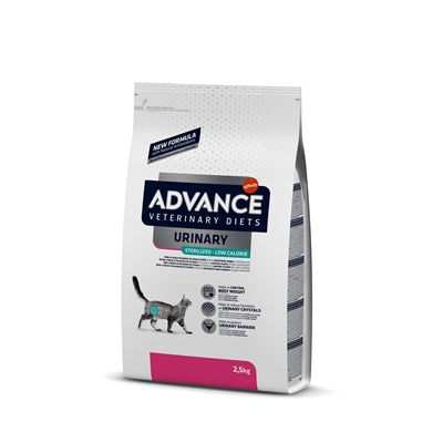 Advance Veterinary Cat Urinary Sterilized Low Calory 2,5 KG