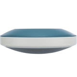 Trixie Slowfeeding Rocking Bowl Kunststof / Tpr Grijs / Blauw 23X23 CM 500 ML