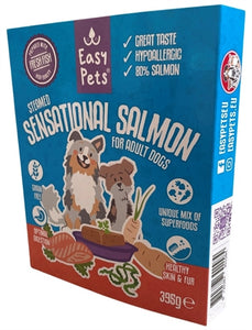 Easypets Freshly Steamed Sensational Salmon For Adults 395 GR