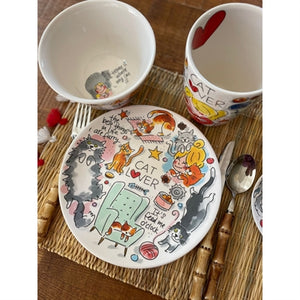 Blond Amsterdam Bord Cat Lover 22 CM