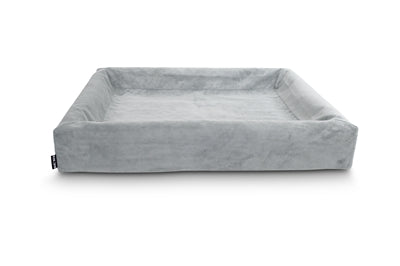 Bia Bed Rib Overtrek Hondenmand Grijs
