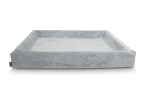 Bia Bed Rib Hoes Voor Hondenmand Grijs