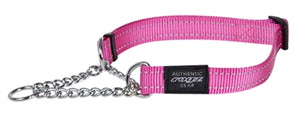 Rogz For Dogs Fanbelt Choker Roze 20 MMX34-56 CM