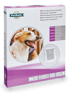 Petsafe Hondenluik Large Wit/Transparant 760