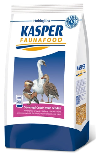 Kasper Faunafood Hobbyline Gemengd Graan Voor Eenden 4 KG