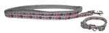 Little Rascals Puppy Halsband Met Lijn Roze 22,5-36 CM